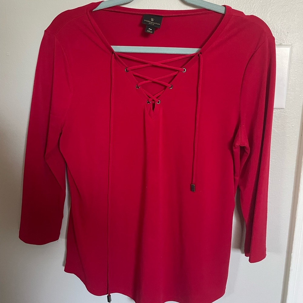 Red A.n.a Blouse
